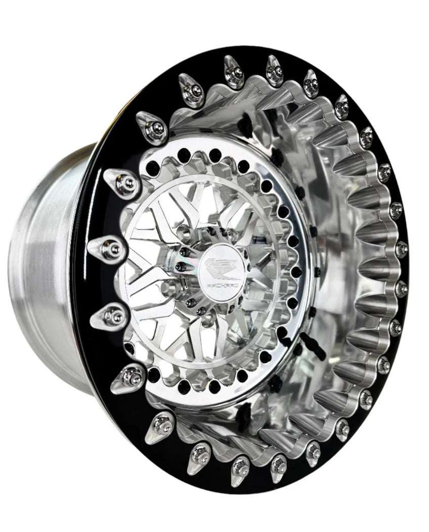 Apollo - FF Forged Polished Beadlock - Silver RZR Pro R 5x4.5