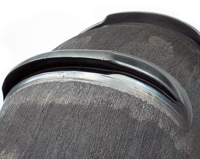 Sandcraft Destroyer Slider 35x13.5x15 Rear Paddle Tires - Pair - manufacturer tread detail