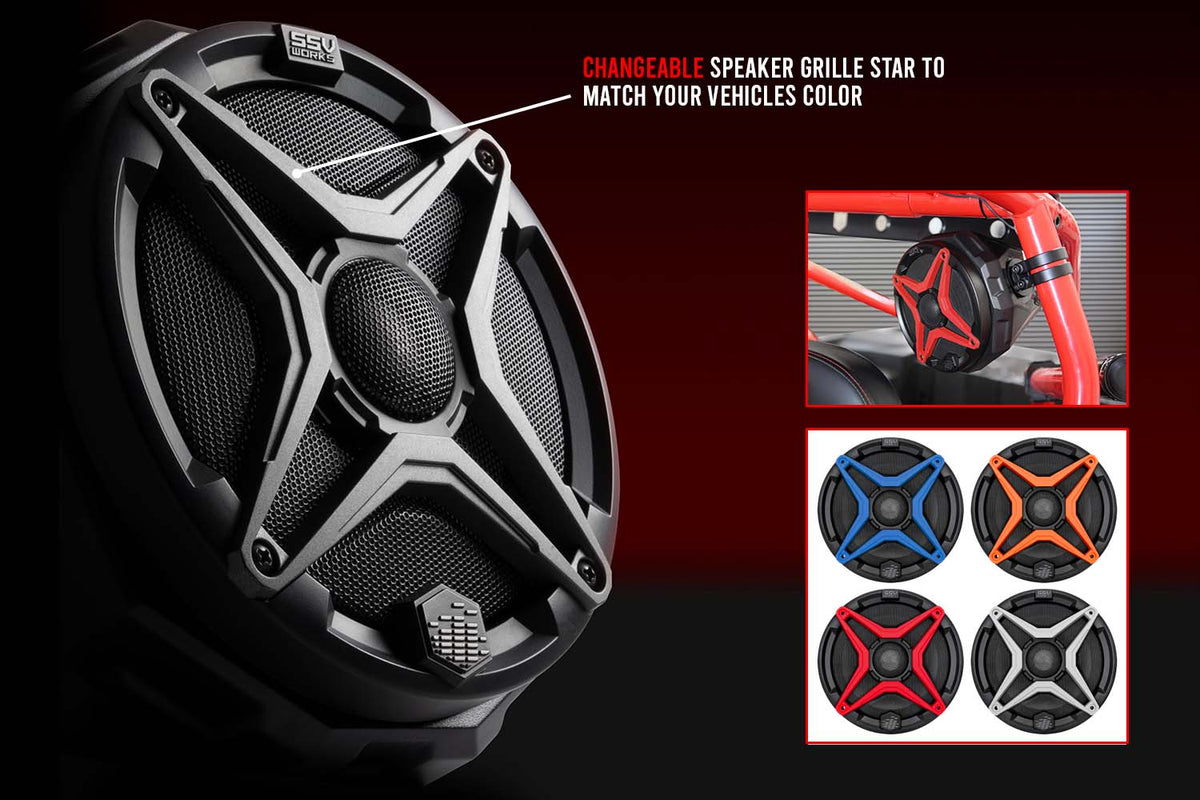 2014-2023 Polaris RZR Front Kick 6.5" Speaker Pods - product image 6