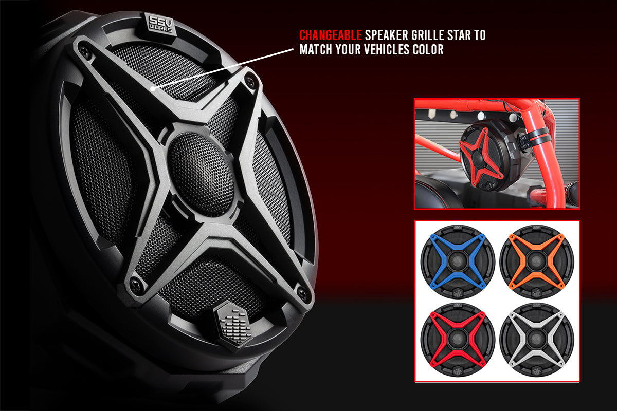Add-on 6.5in Speaker Pods for SSV Works WP Overhead Series Systems - product image 4