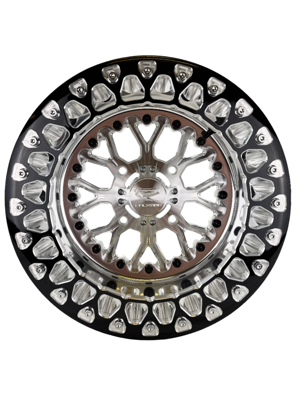 Wishbone - FF Forged Polished Beadlock - Silver