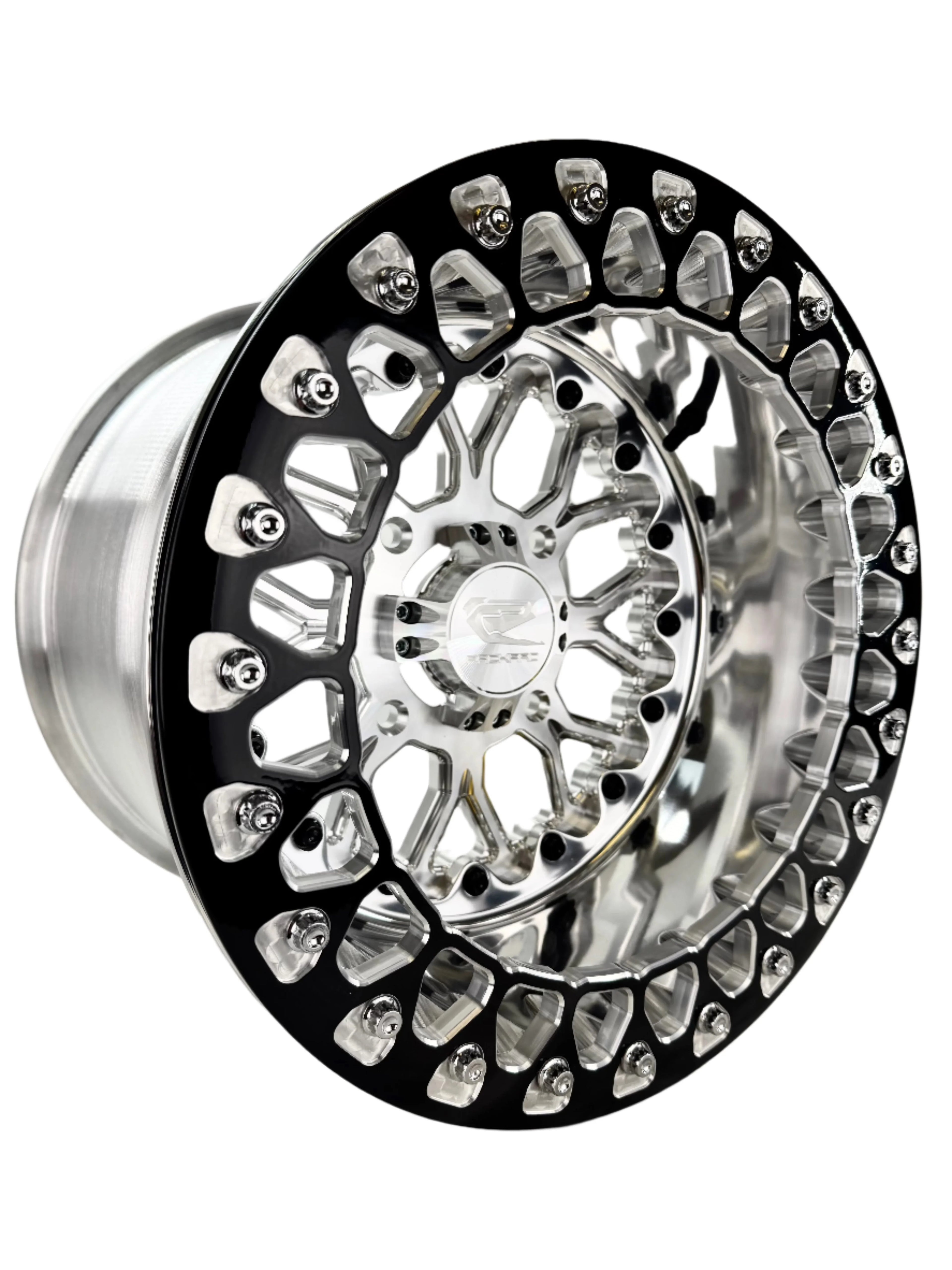 Wishbone - FF Forged Polished Beadlock - Silver