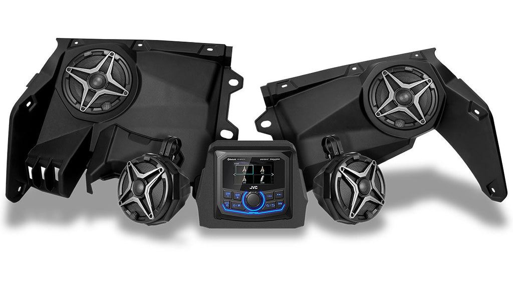 2017-2026 Can-Am® X3, Phase-2 A-Spec 4-Speaker System w/JVC