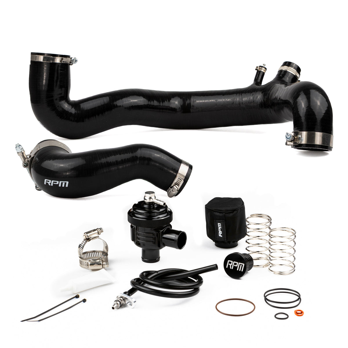 RPM Can-Am Maverick X3 Full Silicone Charge Tubes Kit R & RR — view 9