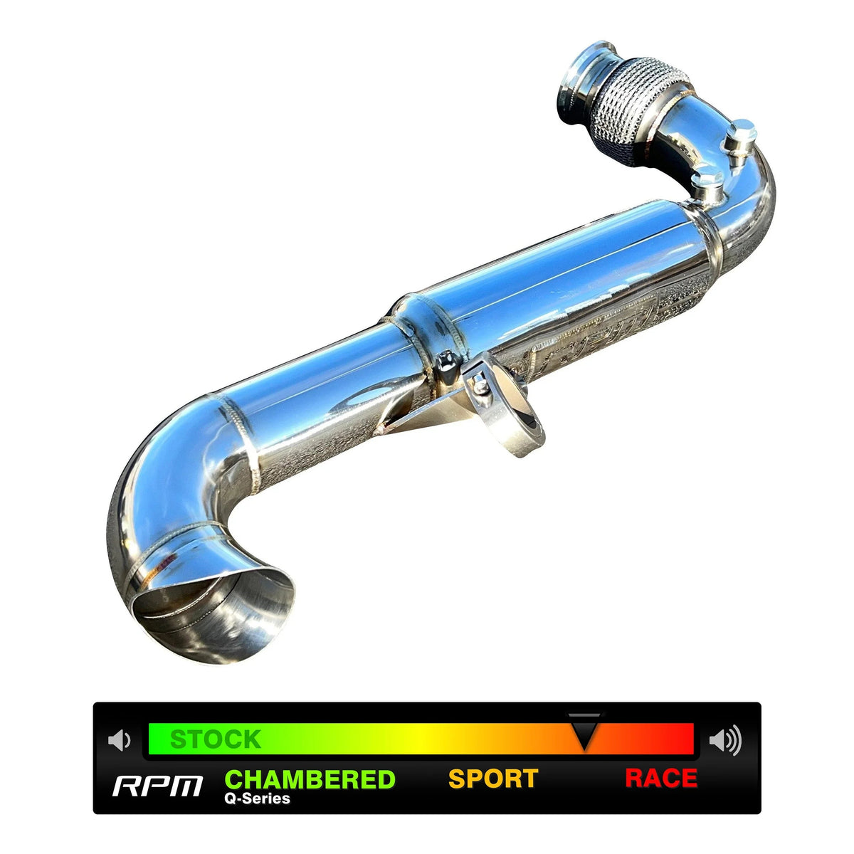 RPM Can-Am X3 Desert Series 3" Turbo Back Full Exhaust — view 13