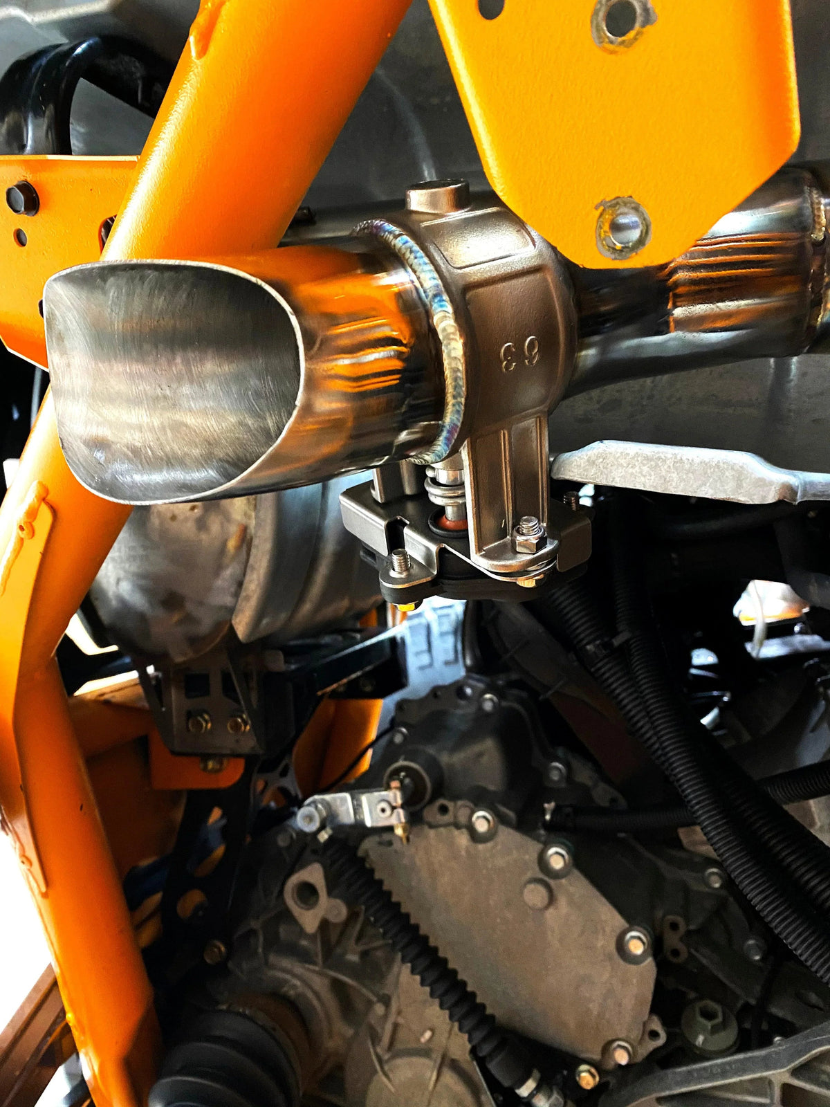 RPM Can-Am X3 E-Valve 2.5" Electronic Dump Valve Exhaust / Mid pipe — view 10