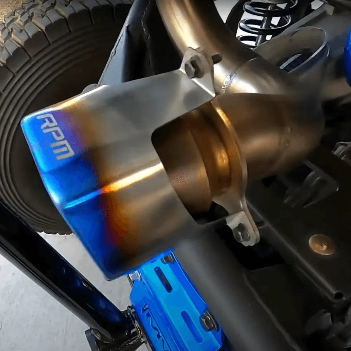 RPM Can-Am X3 Stainless Replacement Colored Tip — view 4