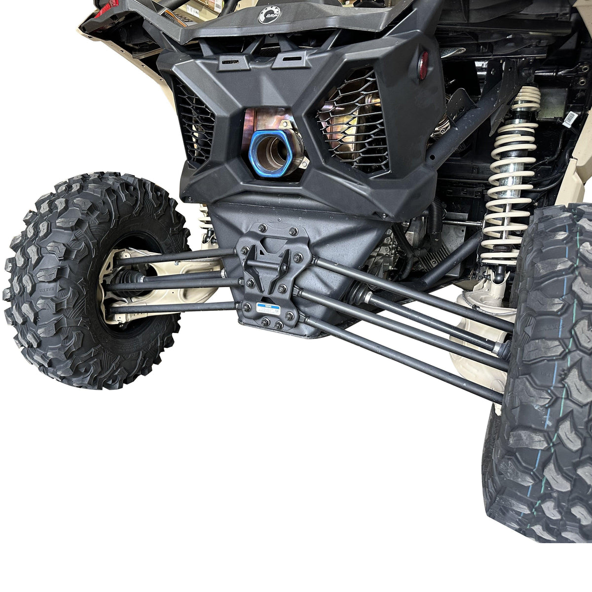 RPM Can-Am Maverick X3 FULL 3" Chambered Q-Series Turbo Back Exhaust System — view 12