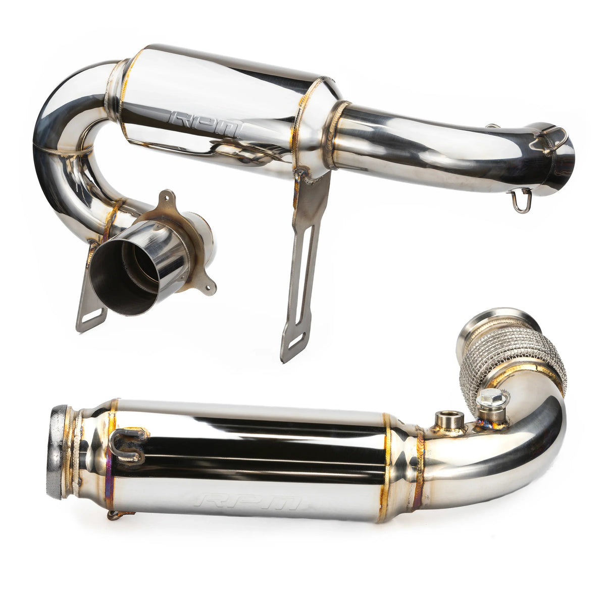 RPM X3 FULL 3" Exhaust Monster Core Muffler & Mid Pipe Can Am Maverick X3 Turbo, R, & RR 2017-2026 — view 4