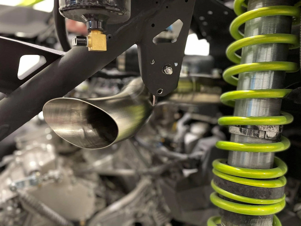 RPM Can-Am X3 Turbo Back 3" Full Race / Drag Pipe — view 11