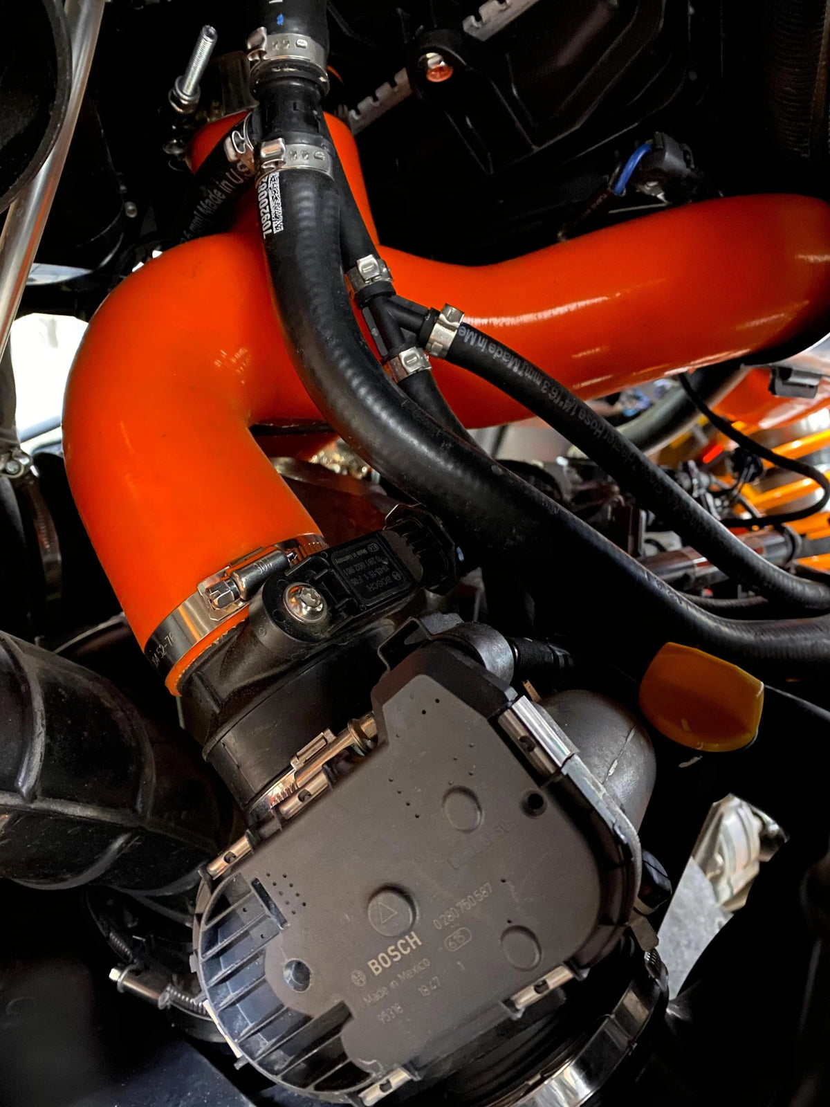 RPM Can-Am Maverick X3 Full Silicone Charge Tubes Kit R & RR — view 5