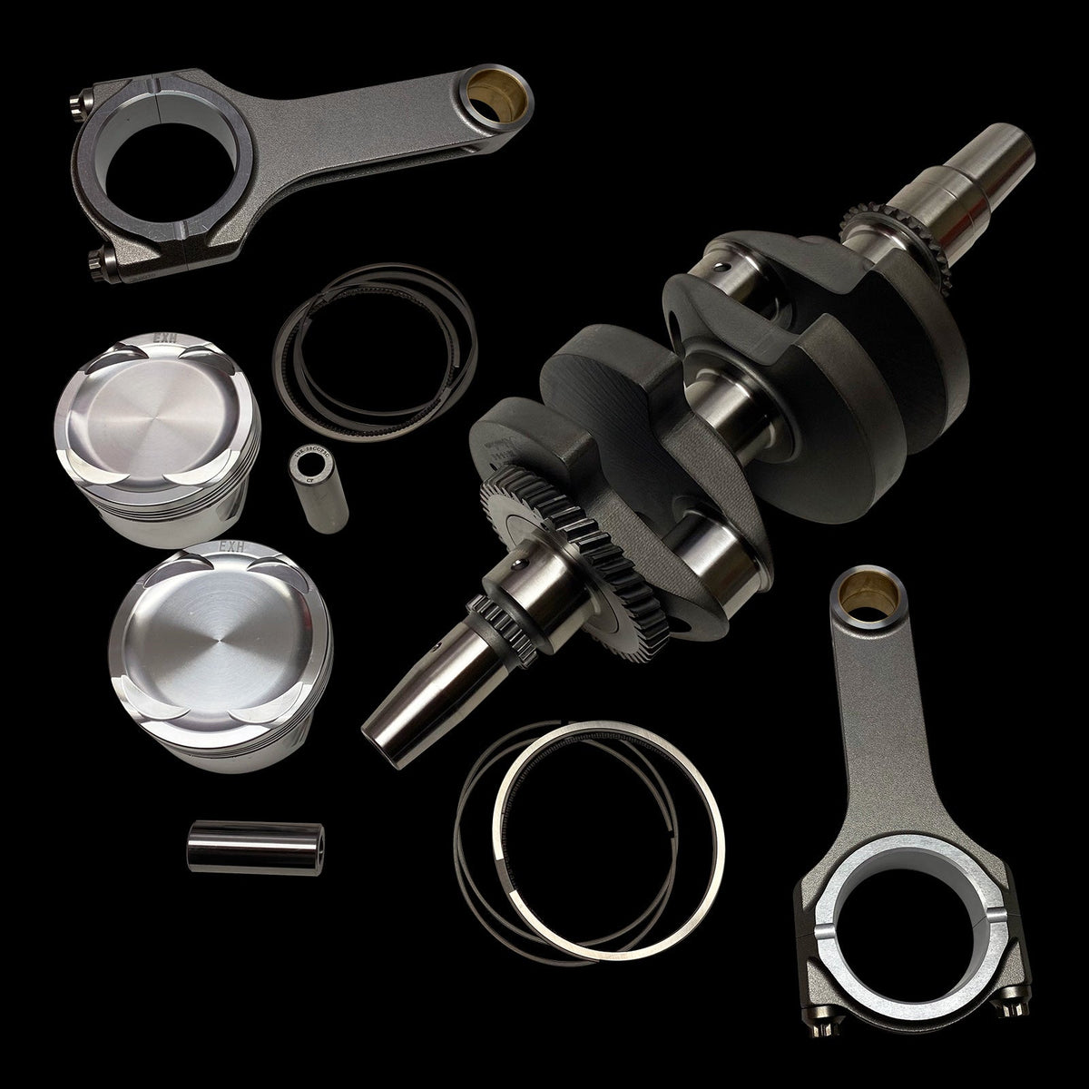 Brian Crower BC0907 - Polaris XP 1000 (2014-23) Stroker Kit 78mm w/Pro625+ Rods, Custom Pistons