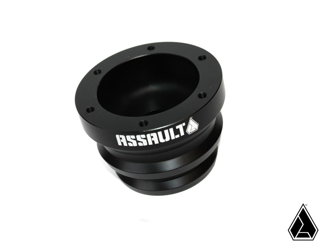 Assault Industries Steering Wheel Hub for RZR Pro R and RZR Pro R 4 and RZR Pro XP and RZR Pro XP 4 and RZR RS1 and RZR S 1000 and RZR S 800 and RZR S 900 and RZR S4 1000 and RZR Trail 900 and RZR Trail S 900 and RZR Trail S 1000 and RZR Turbo R and RZR Turbo R 4 and RZR XP and RZR XP 4 and RZR XP 1000 and RZR XP 4 1000 and RZR XP 4 900 and RZR XP Turbo and RZR XP 4 Turbo and RZR XP Turbo S and RZR XP 4 Turbo S and RZR XP 900 and RZR 4 800 and RZR 4 900 and RZR 570 and RZR 800 and RZR 900 and RZR 170-200 an
