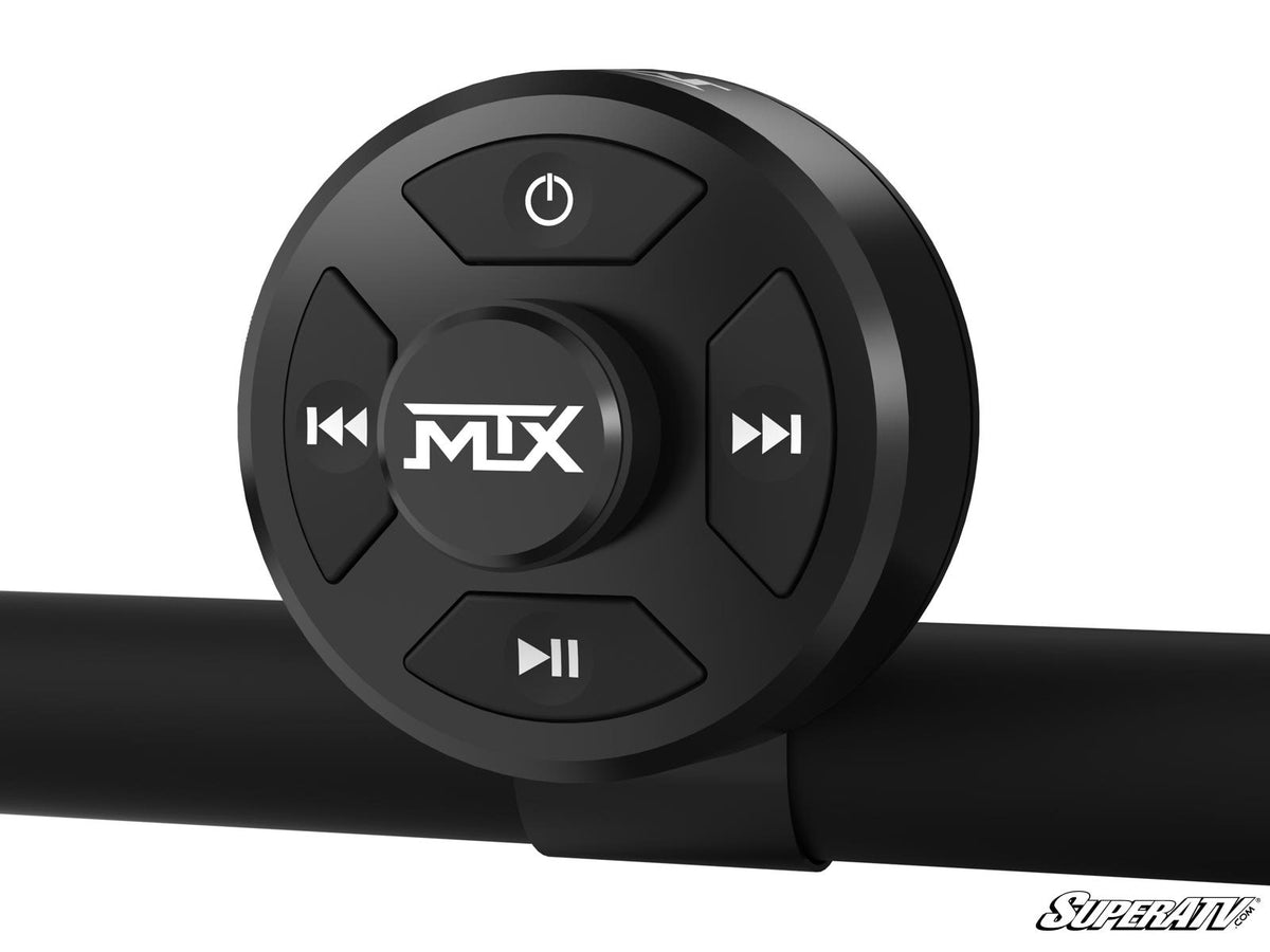 MTX AWBTC Universal Bluetooth Receiver and Remote Control for RZR Pro R and RZR Pro R 4 and RZR Pro S and RZR Pro S 4 and RZR Pro XP and RZR Pro XP 4 and RZR RS1 and RZR S 1000 and RZR S 800 and RZR S 900 and RZR S4 1000 and RZR Trail 900 and RZR Trail S 900 and RZR Trail S 1000 and RZR Turbo R and RZR Turbo R 4 and RZR XP and RZR XP 4 and RZR XP 1000 and RZR XP 4 1000 and RZR XP 4 900 and RZR XP Turbo and RZR XP 4 Turbo and RZR XP Turbo S and RZR XP 4 Turbo S and RZR XP S and RZR XP 900 and RZR 4 800 and R
