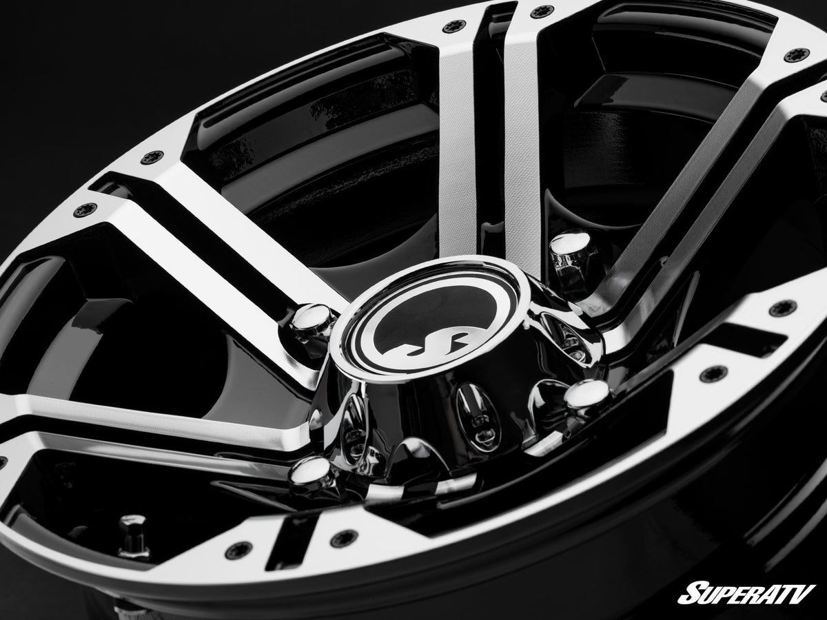 14" Bandit Wheels H-Series - Machined for RZR RS1 and RZR S 1000 and RZR S 800 and RZR S 900 and RZR S4 1000 and RZR XP 1000 and RZR XP 4 1000 and RZR XP 4 900 and RZR XP Turbo and RZR XP 4 Turbo and RZR XP Turbo S and RZR XP 4 Turbo S and RZR XP 900 and RZR 4 800 and RZR 4 900 and RZR 570 and RZR 800 and RZR 900