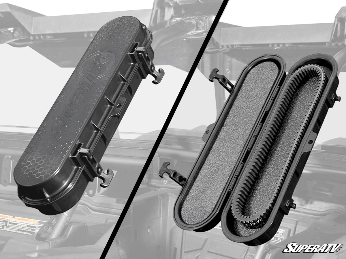 UTV Belt Case for RZR Pro R and RZR Pro R 4 and RZR Pro S and RZR Pro S 4 and RZR Pro XP and RZR Pro XP 4 and RZR RS1 and RZR S 1000 and RZR S 800 and RZR S 900 and RZR S4 1000 and RZR Trail 900 and RZR Trail S 900 and RZR Trail S 1000 and RZR Turbo R and RZR Turbo R 4 and RZR XP and RZR XP 4 and RZR XP 1000 and RZR XP 4 1000 and RZR XP 4 900 and RZR XP Turbo and RZR XP 4 Turbo and RZR XP Turbo S and RZR XP 4 Turbo S and RZR XP S and RZR XP 900 and RZR 4 800 and RZR 4 900 and RZR 570 and RZR 800 and RZR 900
