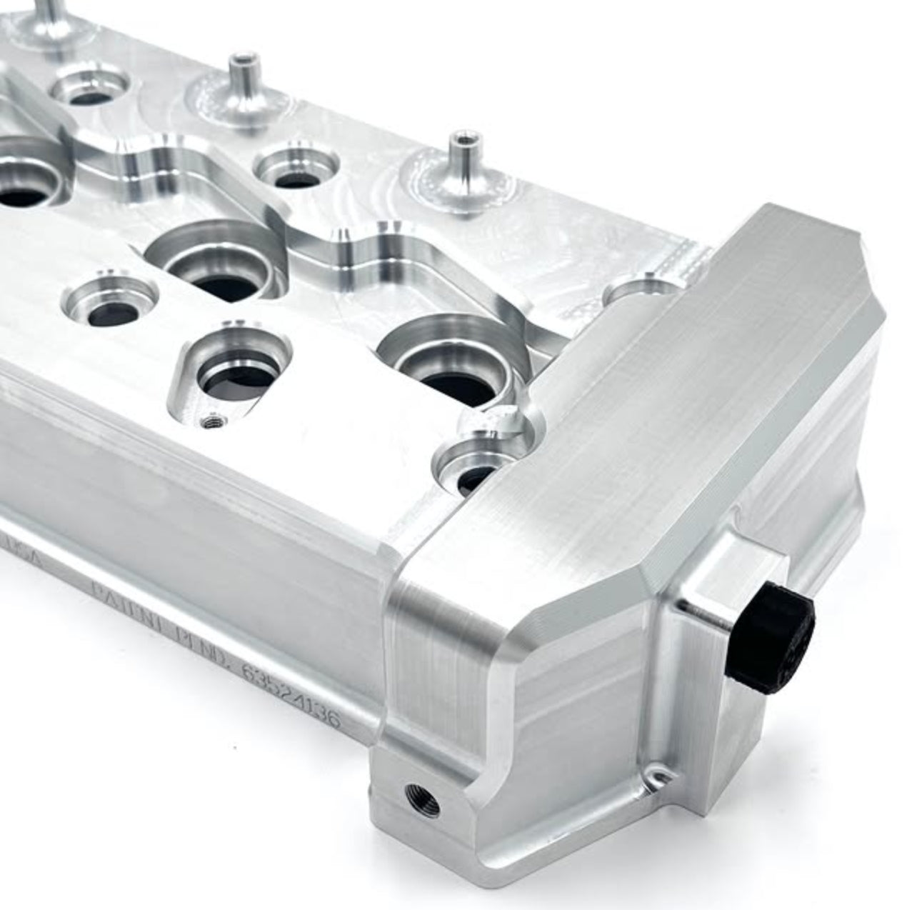 FastUTV Billet Valve Cover for Can-Am X3 with fittings and braided line – high-performance crankcase ventilation upgrade-3