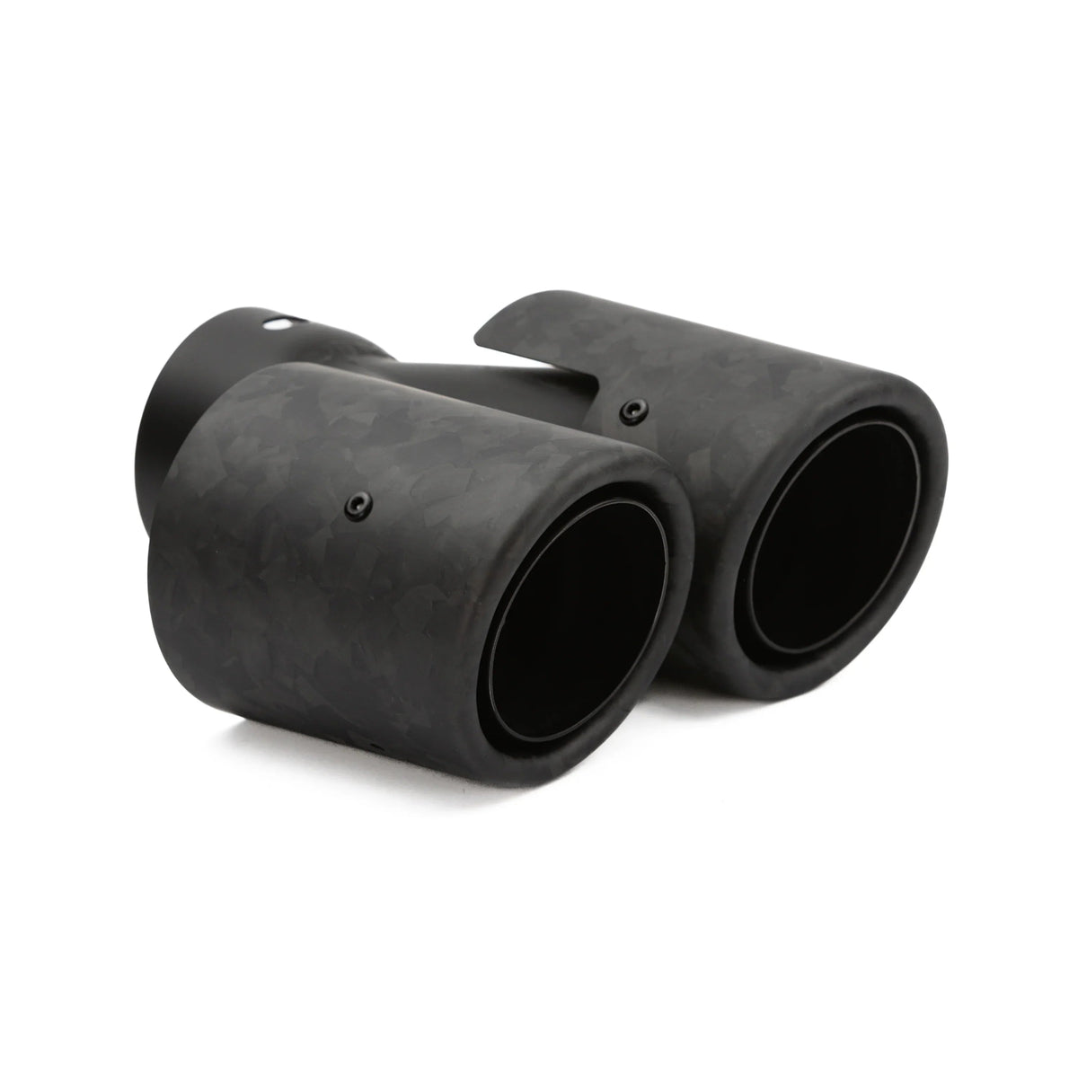 RPM Pro R carbon-covered exhaust tip, Black / Matte Forged Carbon