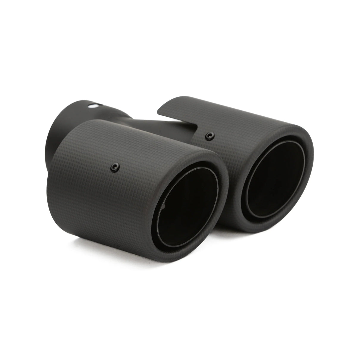 RPM Pro R carbon-covered exhaust tip, Black / Matte Carbon