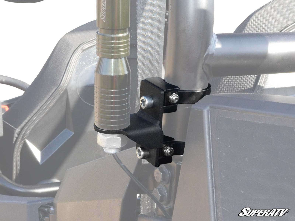 Whip Light Mounting Brackets for RZR Pro XP and RZR Pro XP 4 and RZR RS1 and RZR S 1000 and RZR S 800 and RZR S 900 and RZR S4 1000 and RZR XP 1000 and RZR XP 4 1000 and RZR XP 4 900 and RZR XP Turbo and RZR XP 4 Turbo and RZR XP Turbo S and RZR XP 4 Turbo S and RZR XP 900 and RZR 4 800 and RZR 4 900 and RZR 570 and RZR 800 and RZR 900 and Maverick X3 and Commander