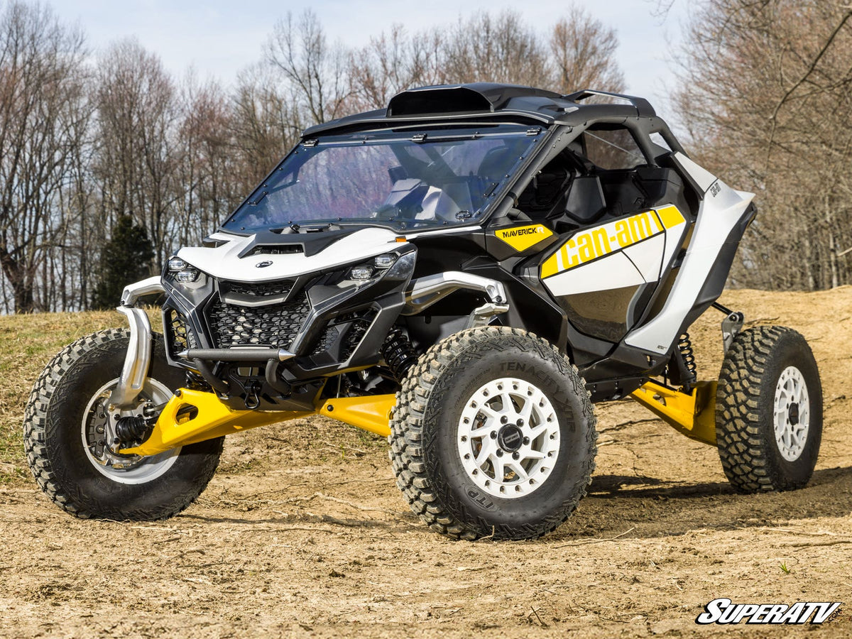 Can-Am Maverick R Scratch-Resistant Flip Windshield for Maverick R