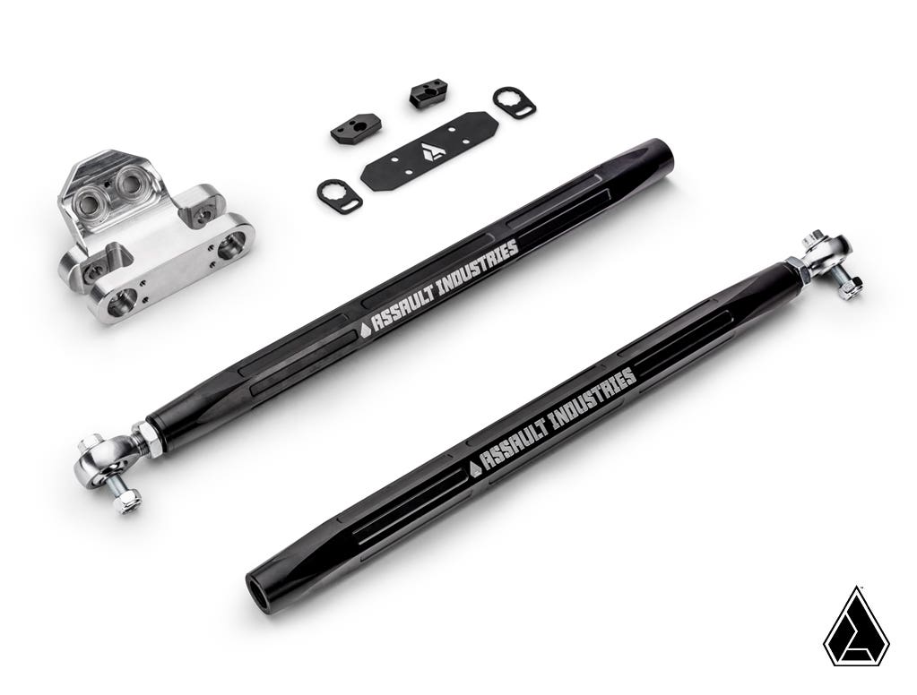 Assault Industries Can-Am Maverick R Turret Style Heavy-Duty Tie Rods for Maverick R