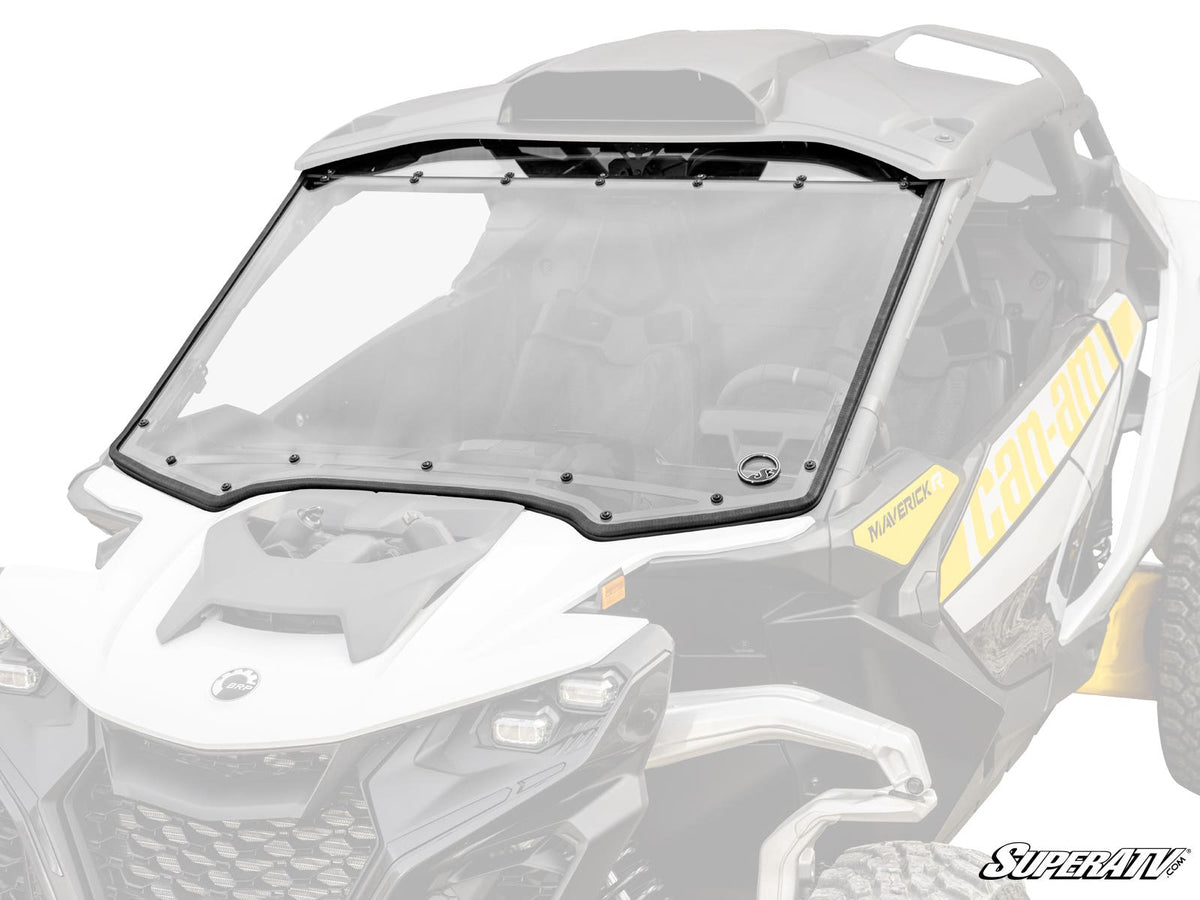Can-Am Maverick R Scratch-Resistant Full Windshield for Maverick R