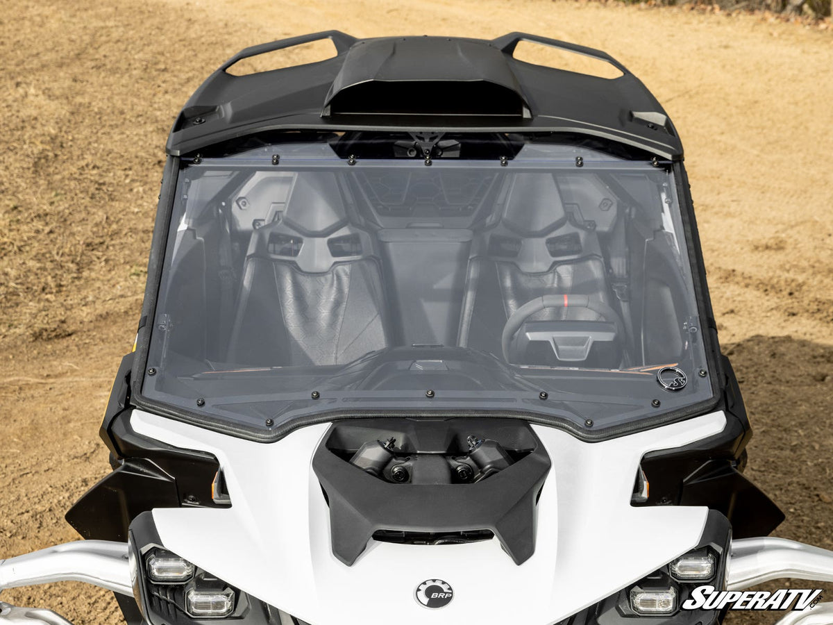 Can-Am Maverick R Scratch-Resistant Full Windshield for Maverick R