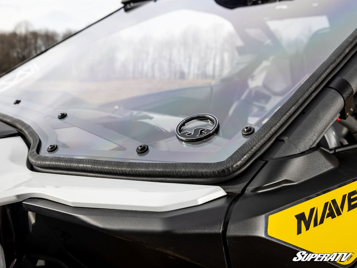 Can-Am Maverick R Scratch-Resistant Full Windshield for Maverick R