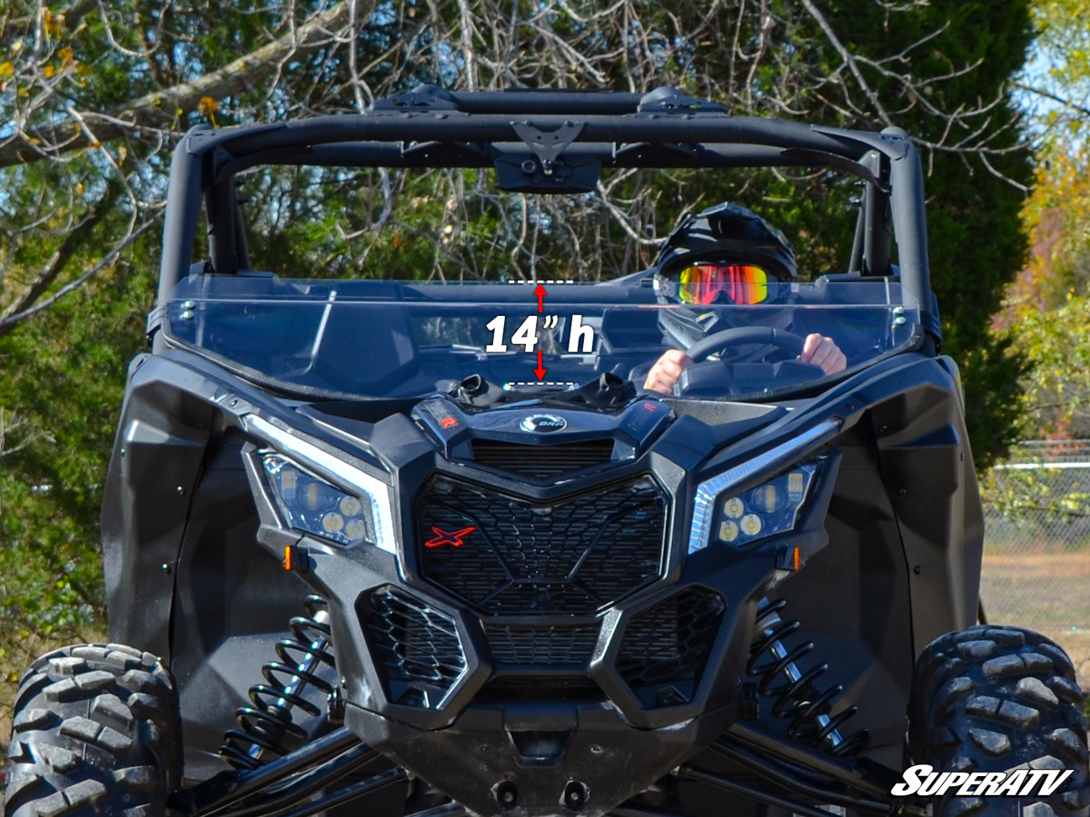 Can-Am Maverick X3 Half Windshield for Maverick X3