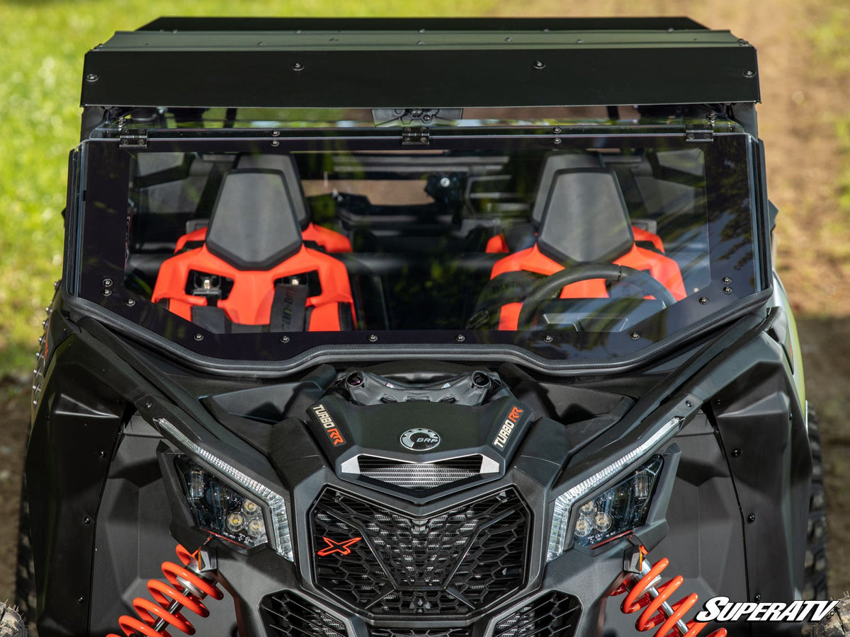 Can-Am Maverick X3 MaxDrive Power Flip Windshield for Maverick X3