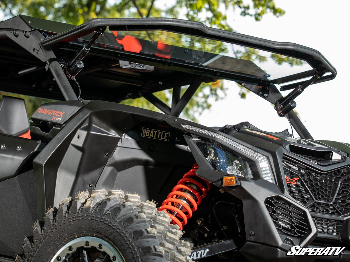 Can-Am Maverick X3 MaxDrive Power Flip Windshield for Maverick X3