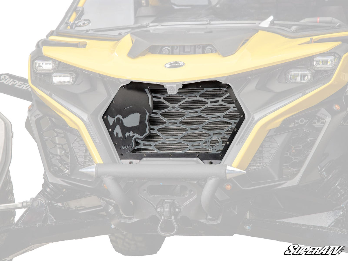 Can-Am Maverick R Skull Style Grille Insert for Maverick R