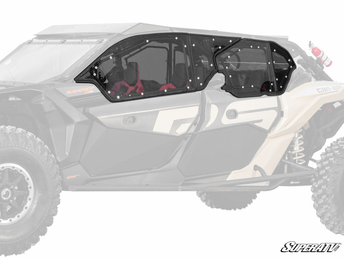 Can-Am Maverick X3 MAX Hard Cab Enclosure Upper Doors for Maverick X3