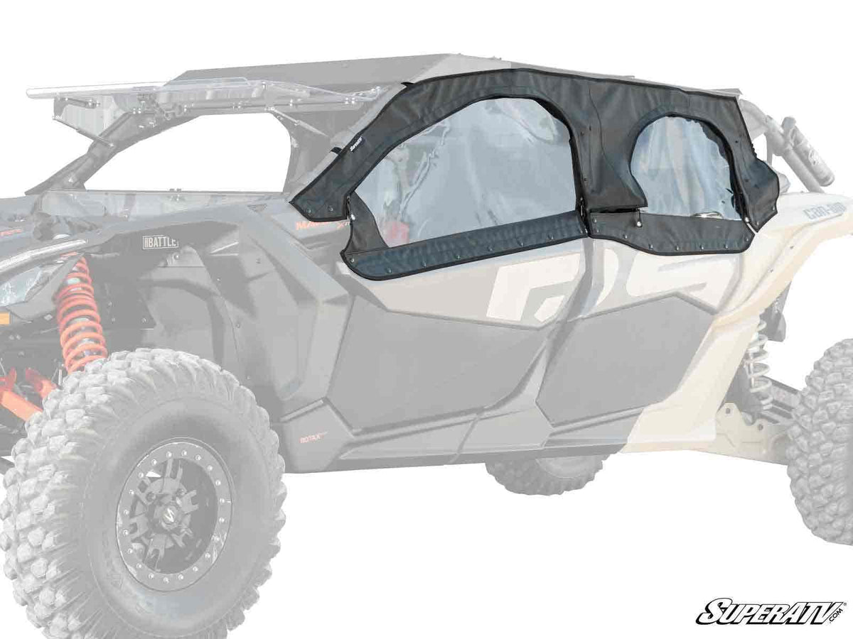 Can-Am Maverick X3 MAX Primal Soft Cab Enclosure Upper Doors for Maverick X3