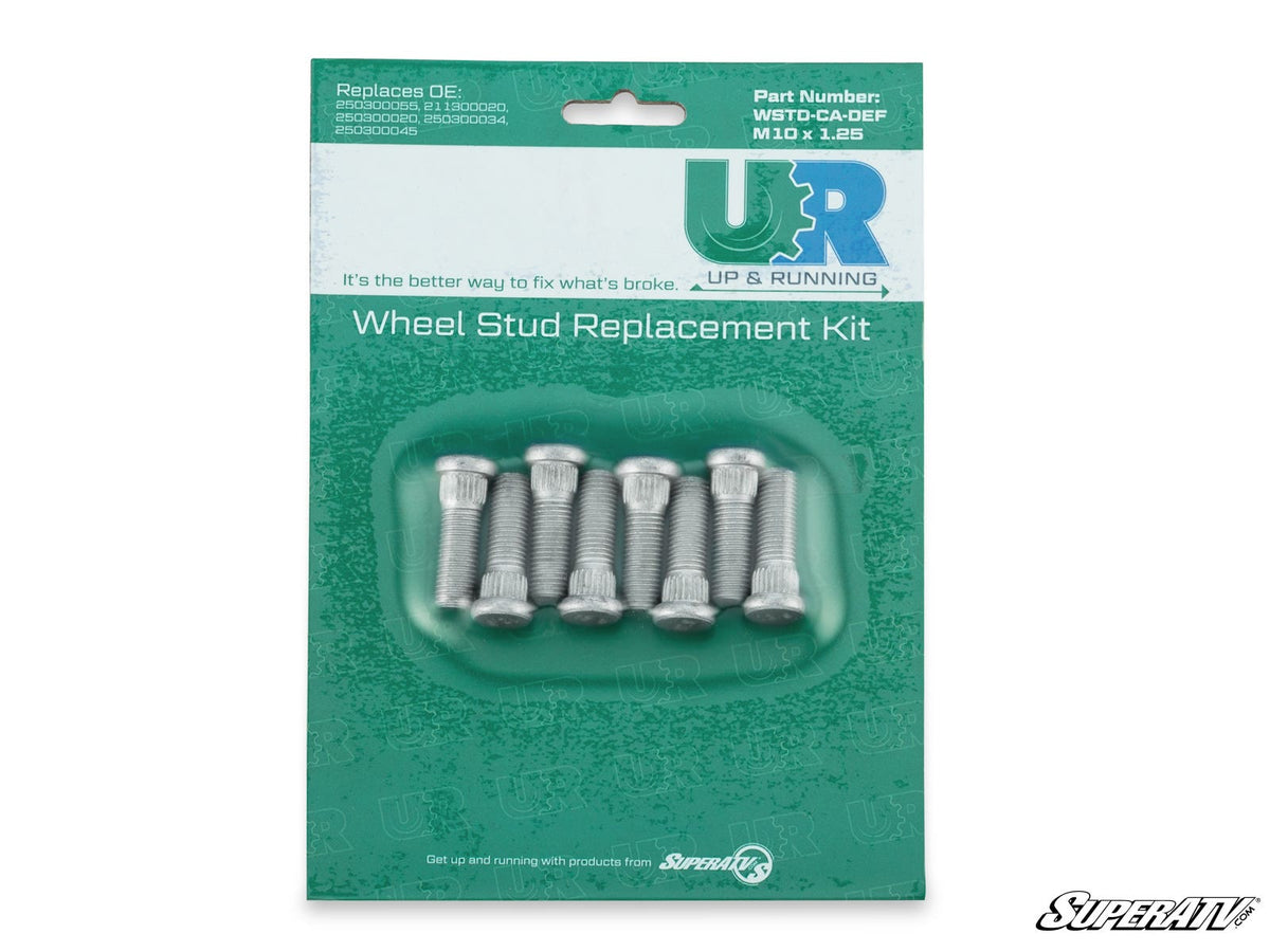 Up & Running Can-Am Commander Wheel Studs for Commander