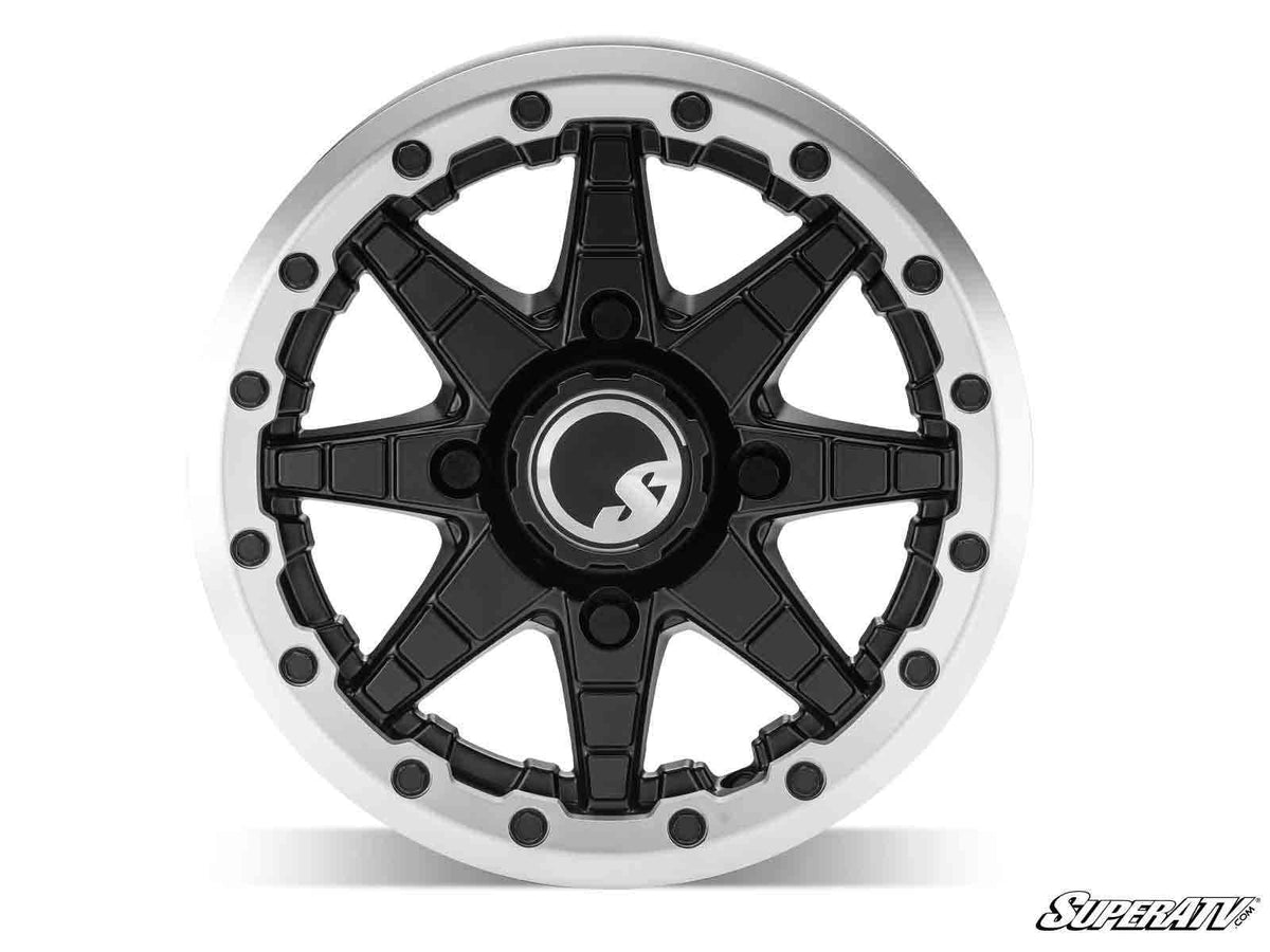 Intimidator Tires 28x10x14 on 14" Healy Lock Series Wheels 4/156 Pattern for RZR S 1000 and RZR S 800 and RZR S 900 and RZR S4 1000 and RZR XP 1000 and RZR XP 4 1000 and RZR XP 4 900 and RZR XP Turbo and RZR XP 4 Turbo and RZR XP Turbo S and RZR XP 4 Turbo S and RZR XP 900 and RZR 4 800 and RZR 4 900 and RZR 570 and RZR 800 and RZR 900