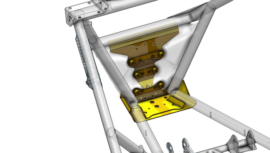 Maverick X3 Rear Radius Rod Reinforcement Plate - product image 4