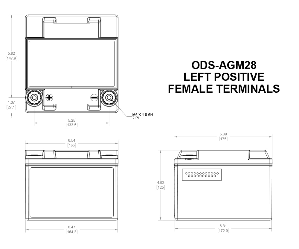ODS-AGM28 | Odyssey battery and electrical product - image 2