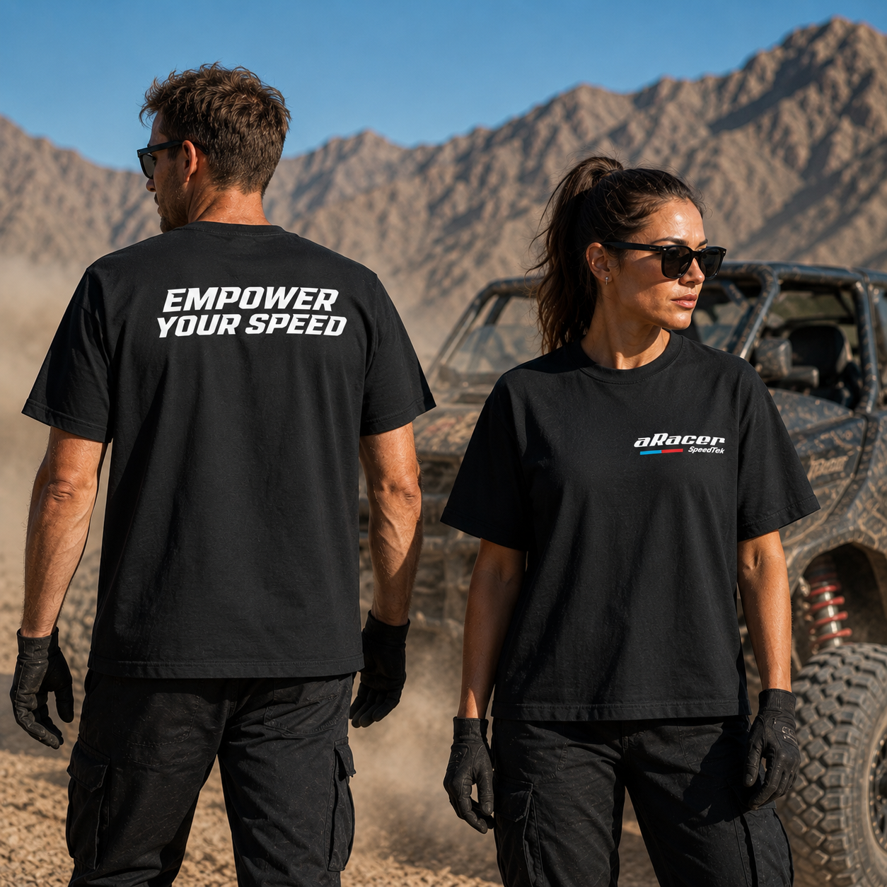 aRacer Empower Your Speed T-Shirt