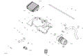 OEM parts diagram for reference. This listing supplies only the fan at ref20b; other illustrated components are sold separately.