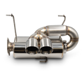 Bikeman Performance Center Exit Slip-On Exhaust with Dual 3.0" Tip - Polaris Pro R- 17-334-2