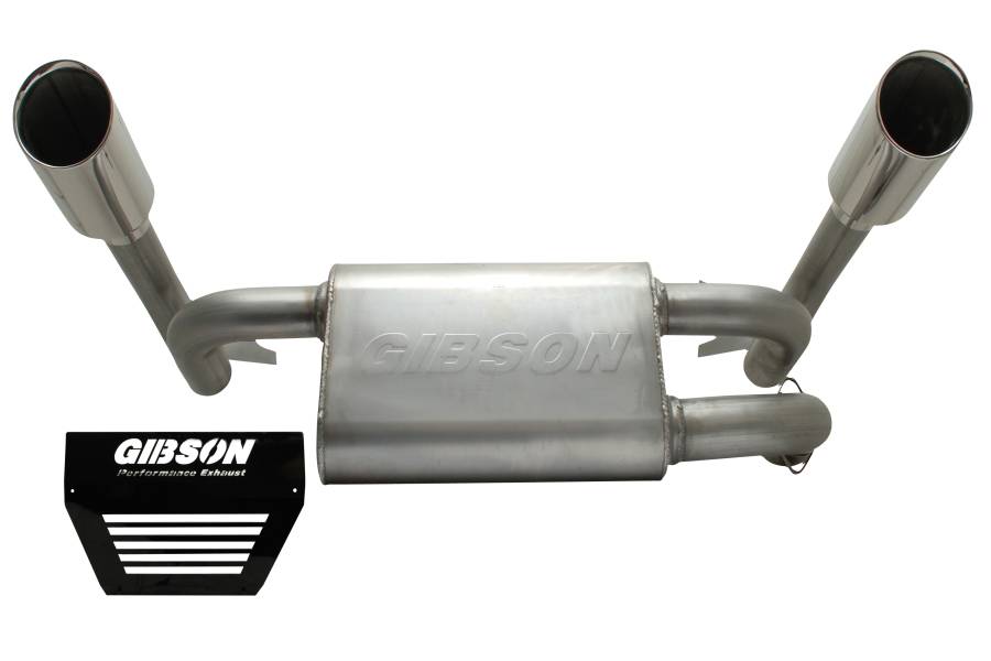 Gibson 2014 Polaris RZR XP 1000 Non - Turbo Exhaust - Dual Stainless-98016