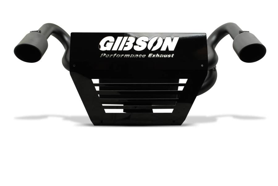 Gibson 2016-2023 Polaris RZR XP Turbo Exhaust System - Dual Black Ceramic-98026