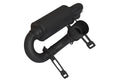 Gibson 2017-2024 Can-Am Maverick X3 Exhaust - Single Muffler Black Ceramic-98032