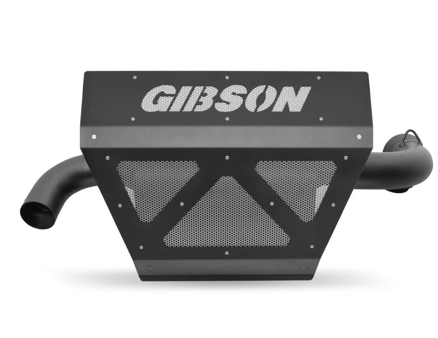 Gibson 2018-2021 Polaris RZR XP1000 Non - Turbo Exhaust System - Single Black Ceramic-98040