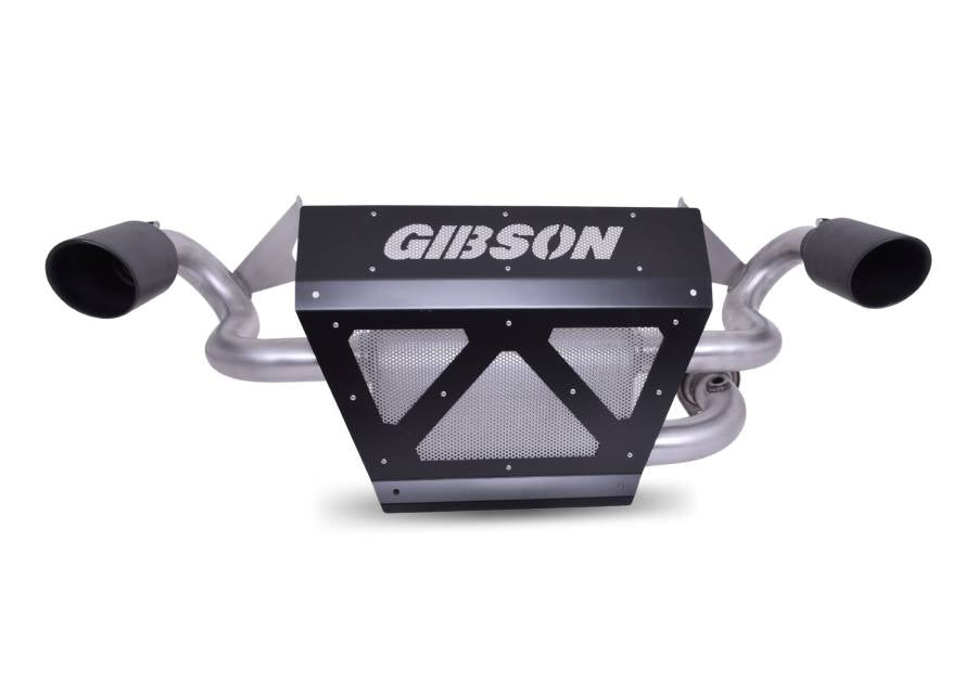 Gibson 2019-2021 Polaris RZR XP1000 Non - Turbo Exhaust System - Dual Black Ceramic-98042