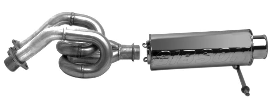 Gibson 2004-2007 Yamaha Rhino 660 Exhaust - Single Stainless-96002