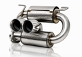 Gibson 2022-2026 Polaris RZR Pro R Exhaust - Dual Tip Stainless Steel-98054