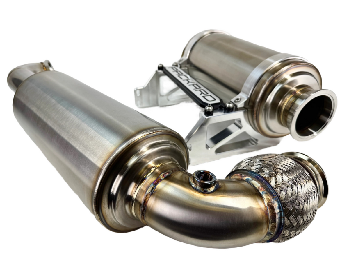 Packard Performance 3" Turbo Back Exhaust (Dual Muffler) for Can-Am X3 - product view 2